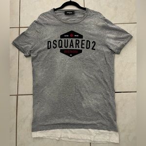 DSQUARED Gray Shirt for Men